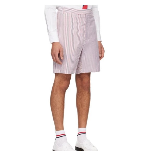 Thom Browne Striped Bermuda Shorts - Picture 7 of 13